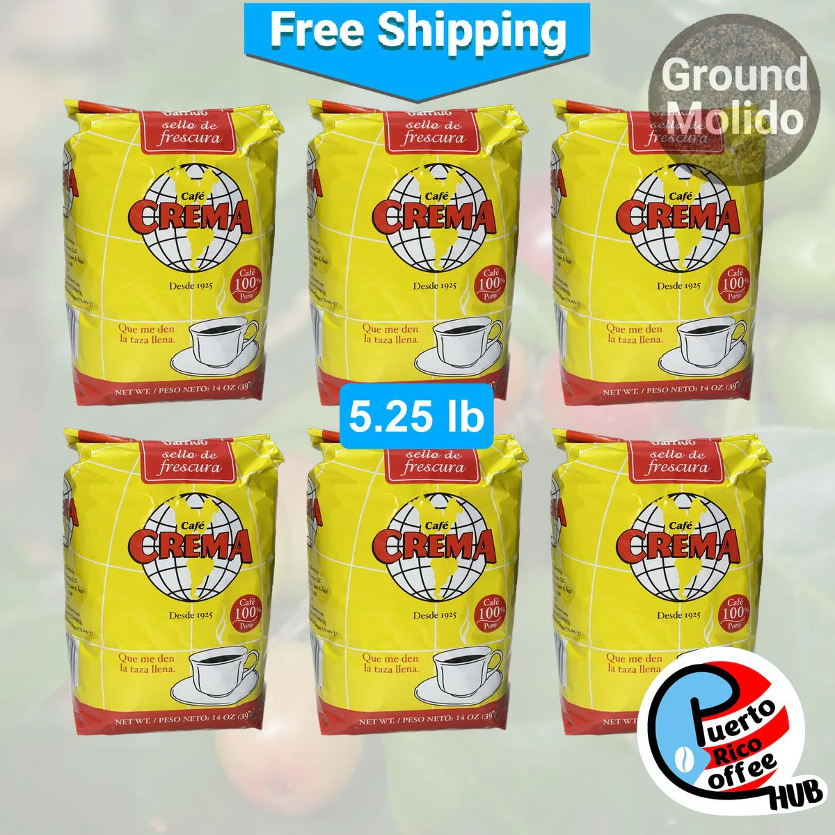 Café Crema Ground Coffee - Image 5