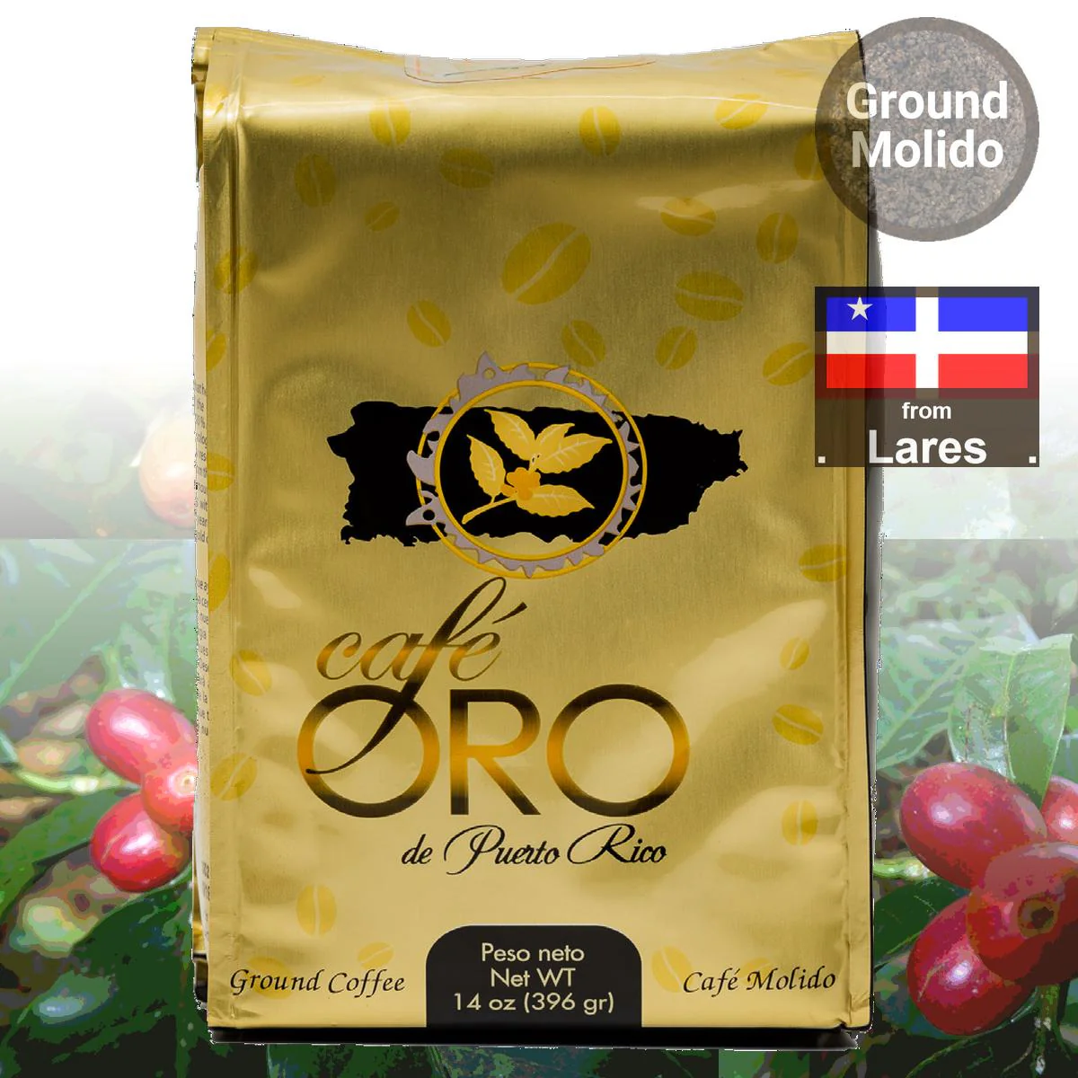 Oro Boricua Lareño Ground Coffee Pack - Image 4