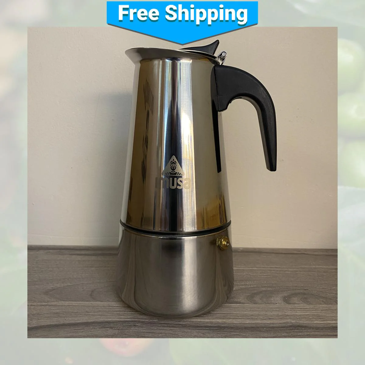 Stainless Steel Moka Pot Coffee Makers by Imusa - Image 3